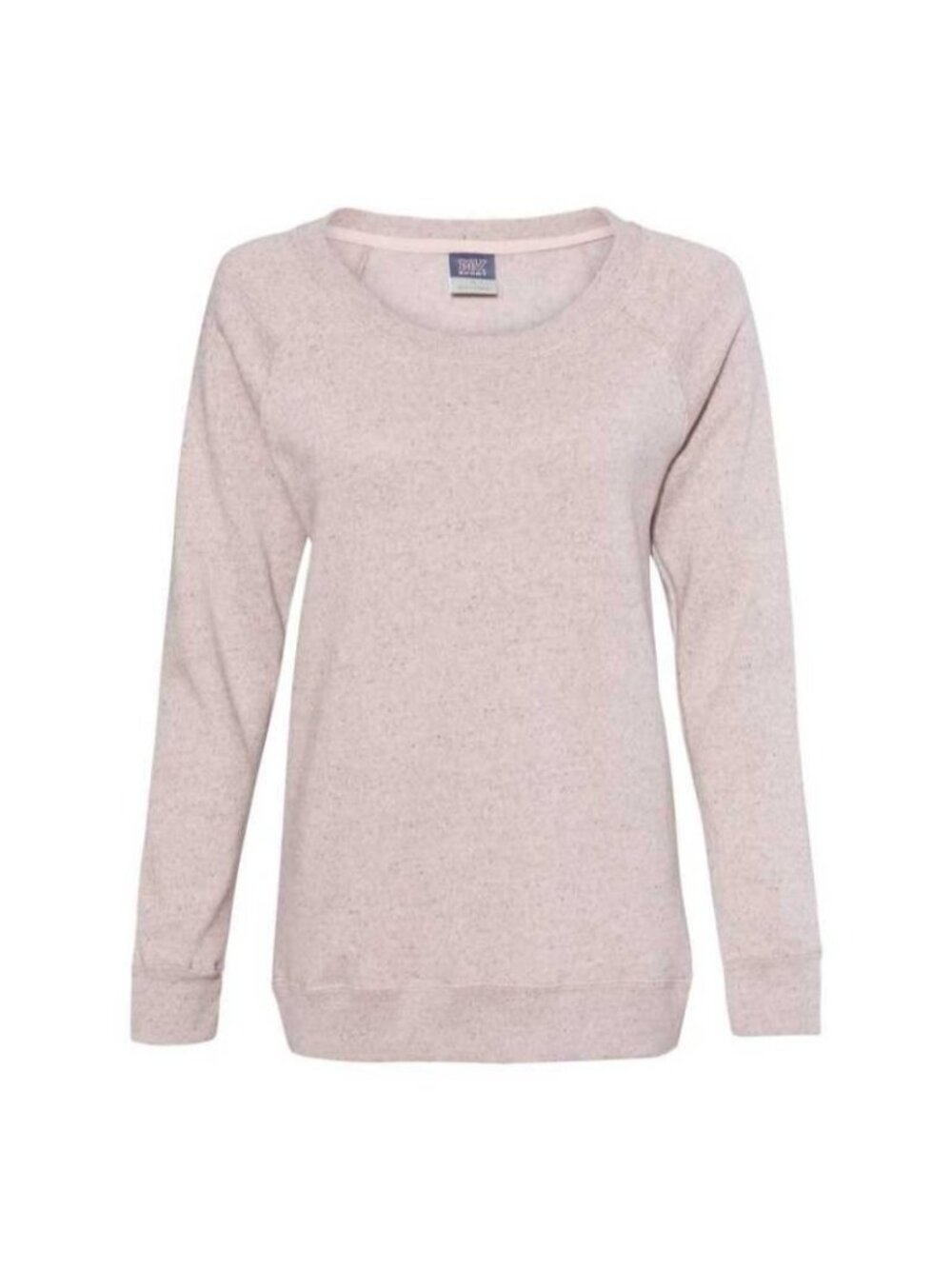 MV Sport Women's Cameo Pink Sweatshirt Size Large Round Neck Long Sleeve